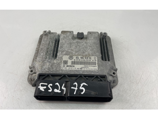 Блок управления двигателем Блок управления 03L906018QL, 0281019116   Skoda Yeti (5L)