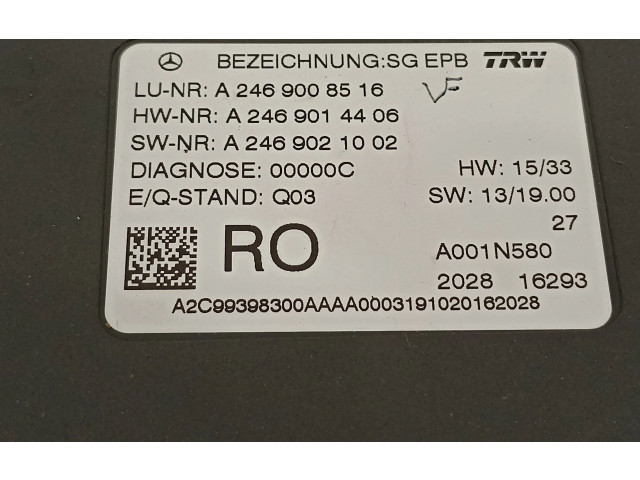 Блок управления A2469008516 Mercedes-Benz A W176