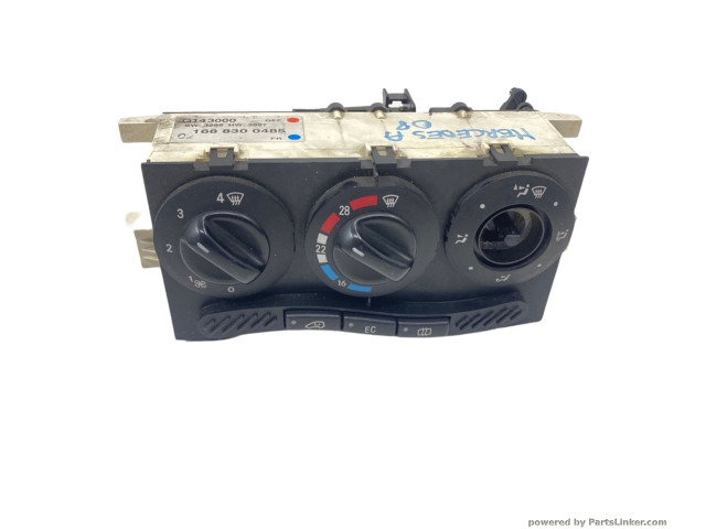 Блок управления климат-контролем 1688300485 Mercedes-Benz A W168