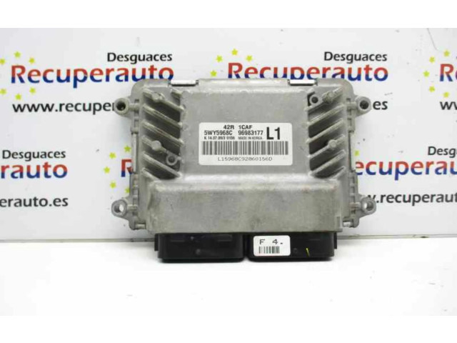 Блок управления двигателем Блок управления 96983177L1   Chevrolet Astra