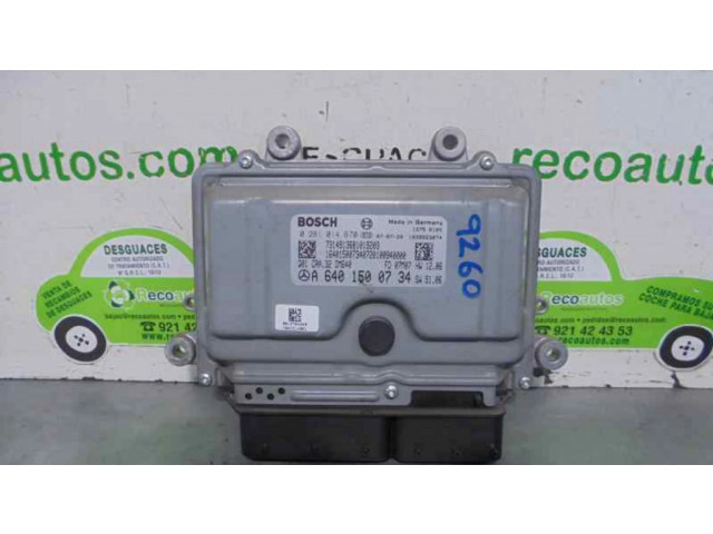 Řídící jednotka A6401500734, 0281014670 Mercedes-Benz A W169 2004