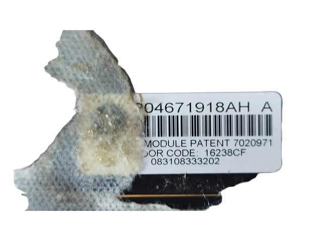 Блок управления P04671918AH, 7020971 Jeep Grand Cherokee