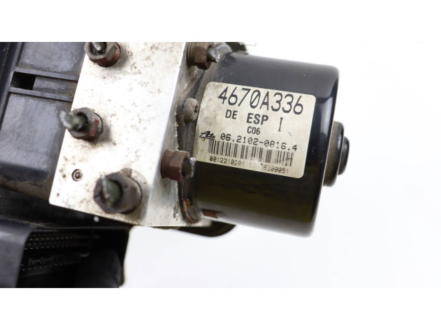 Блок АБС 4670A336, 06210908193 Mitsubishi Outlander 2007 - 2012 года