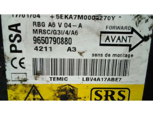 Блок подушек безопасности 9650790880, 48594   Citroen C2