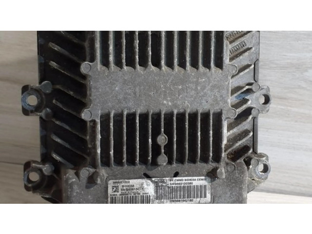 Řídící jednotka 9665100380, SJD803A Fiat Scudo 2007