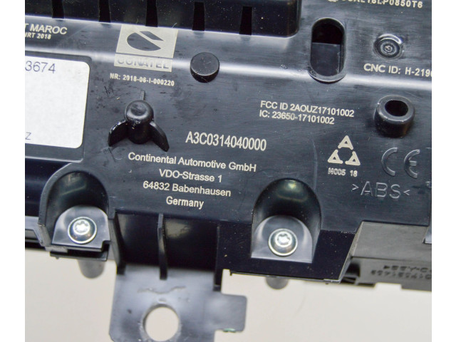 Панель приборов 654920790B, A3C0925350001   Skoda Kamiq       