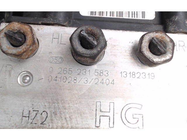 Блок АБС 0265231583, 0265231583   Opel  Meriva A  2003 - 2010 года