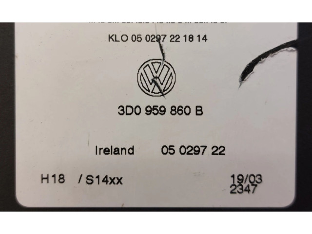 Блок управления 3D0959860B, 3D0959860B Volkswagen Phaeton