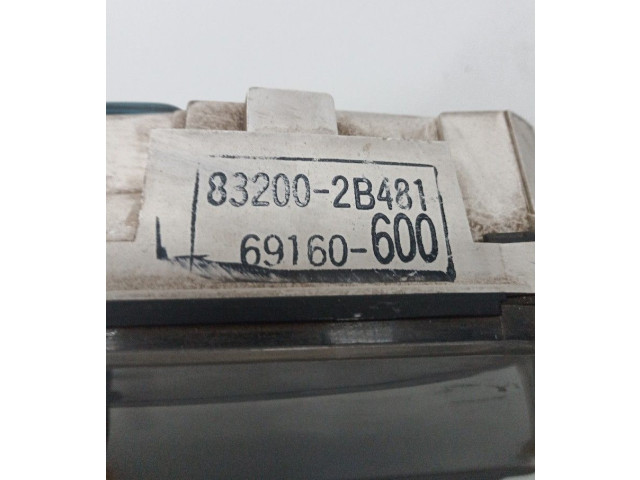 Přístrojová deska  Toyota Carina T170 1987 83200-2B481, 69160-600  