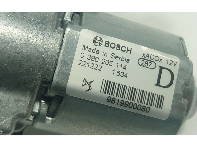 Моторчик заднего дворника 9819900080, 9819900080 Citroen C3 Aircross