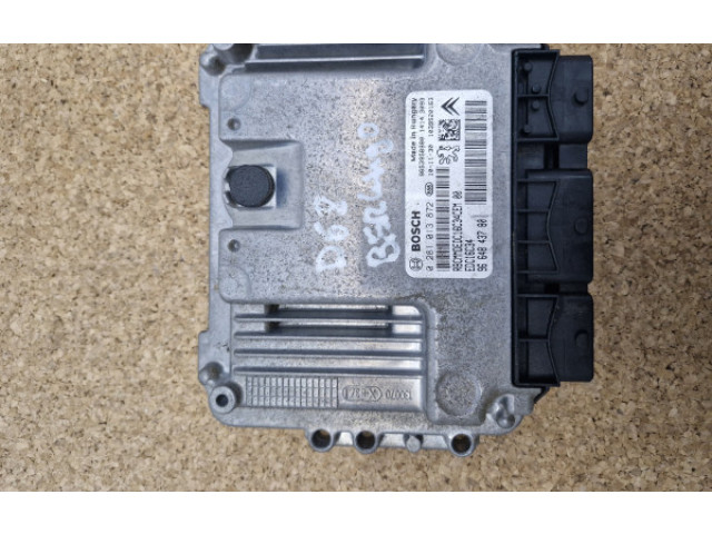 Блок управления двигателя 9664843780, 0281013872 Citroen Berlingo