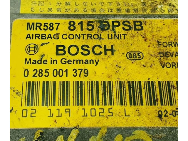 Блок подушек безопасности 0285001379, 116CV   Mitsubishi Space Star