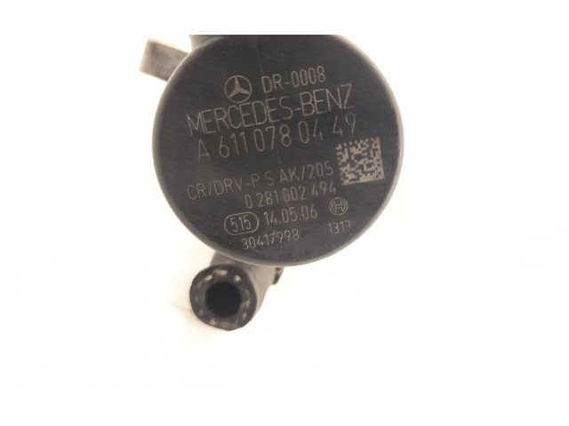 Топливная рампа 6400701295, 6400702095   Mercedes-Benz A W169   для двигателя OM 640.940