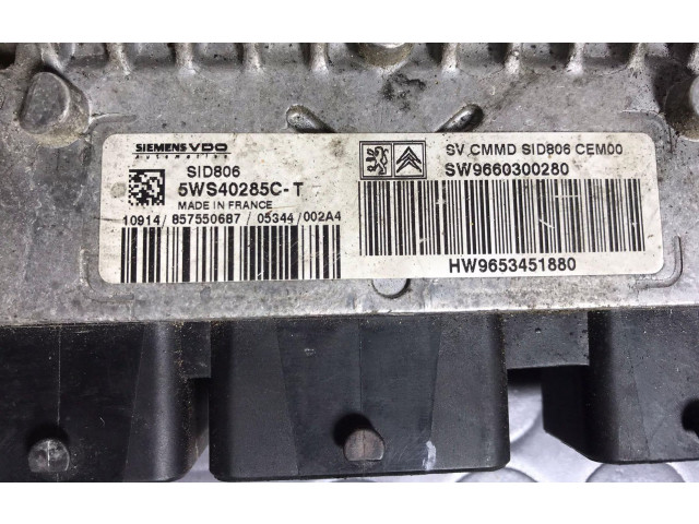 Řídící jednotka 5WS40285C-T, 5WS40285C-T Citroen C3