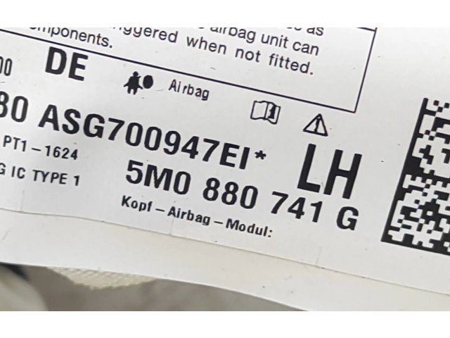 Боковая подушка безопасности 5M0880741G Volkswagen Golf Plus