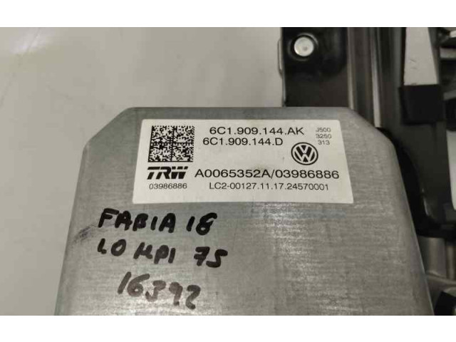 Рулевая рейка 6C1909144AK Skoda Fabia Mk3 (NJ) 2015 - 2021 года