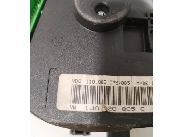 Панель приборов 1J0920805C, 110080076003   Volkswagen Bora       