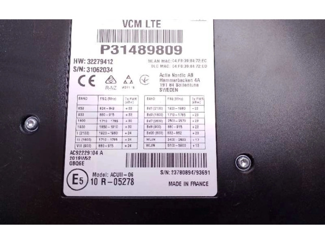 Zpětné zrcátko Volvo XC60 2020 32279412, P31489809