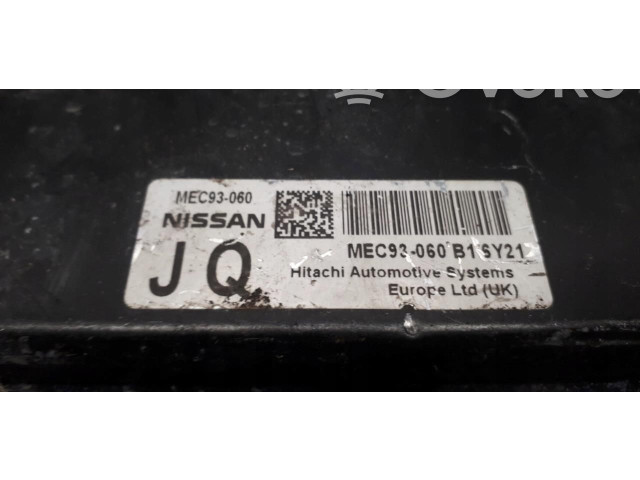 Řídící jednotka MEC93-060 Nissan Note (E11) 2010