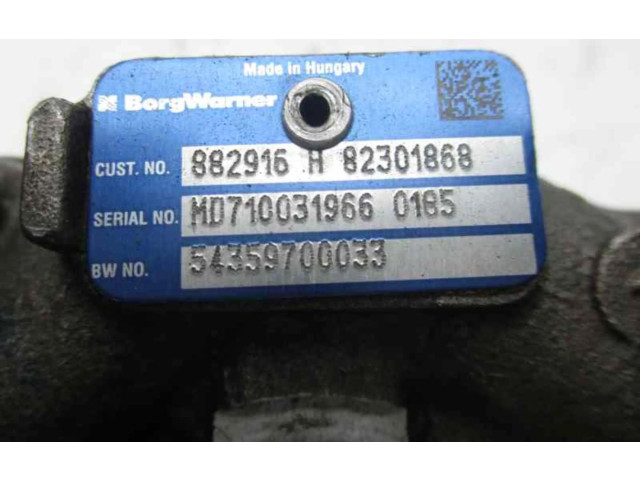 Turbodmychadlo Турбина 882916H82301868 Renault Sandero I