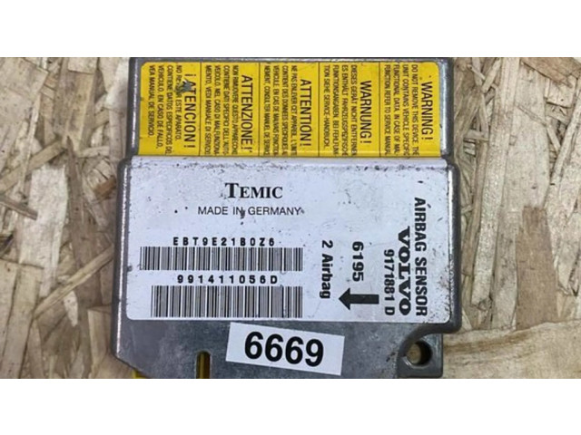 Блок подушек безопасности 9171881D   Volvo V70