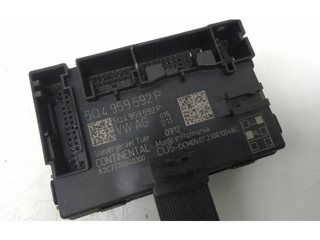 Блок управления 5Q4959592P Volkswagen Caddy