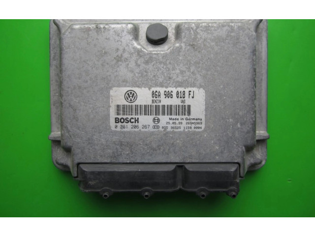 Блок управления двигателем Блок управления 06A906018FJ, 0261206267 Skoda Octavia Mk1 (1U)