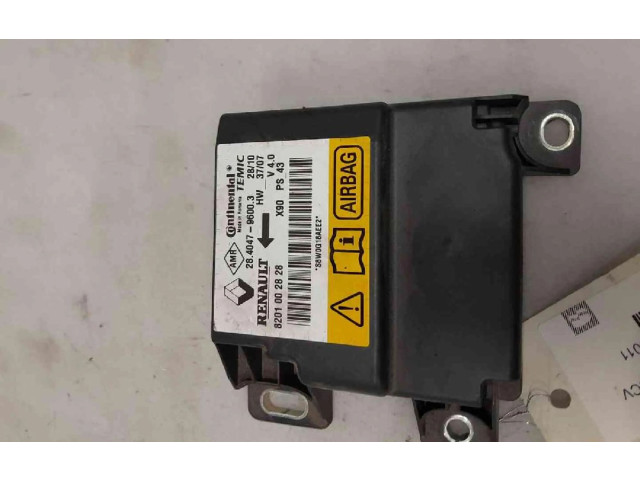 Блок управления надувных подушек 8201002828, 8201002828   Dacia Logan I