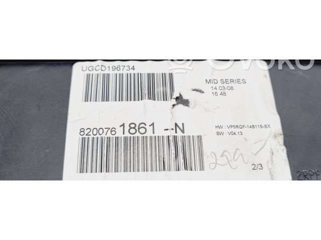 Комплект блоков управления 8200911560, 8200619409 Renault Clio III