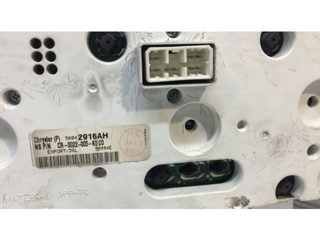 Панель приборов 56042916AH   Jeep Grand Cherokee (WJ)       