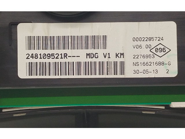 Панель приборов 248109521R, 2276953 Dacia Dokker