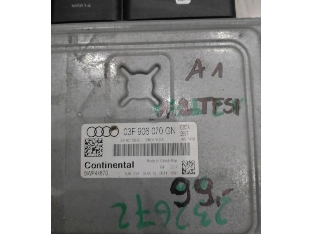 Блок управления двигателем Блок управления 03F906070GN   Audi A1