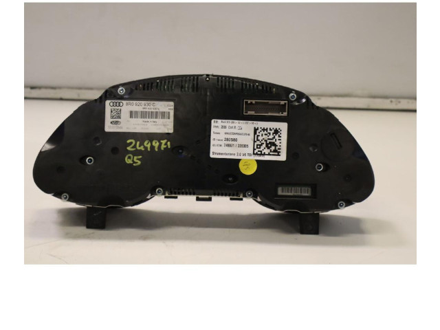 Панель приборов 8R0920930C Audi Q5 SQ5