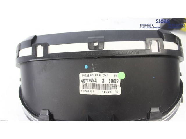 Přístrojová deska  Fiat Punto (188) 2001 46779048390689  