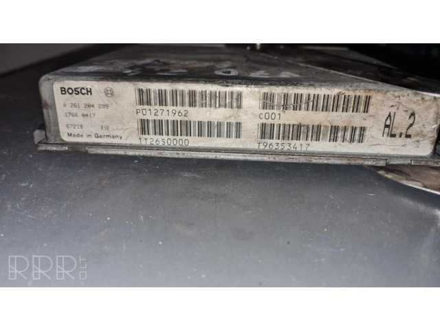 Блок управления двигателя 0261204299, P01271962   Volvo S70  V70  V70 XC