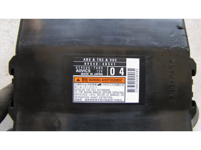 Блок управления АБС 8954048541 Lexus RX 450H