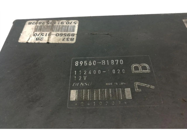 Блок управления двигателя 89560-B1870, 112400-1020 Daihatsu Materia