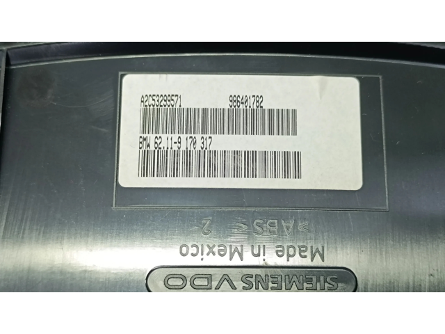 Přístrojová deska BMW X6 E71 2009 62119170317, 9170317