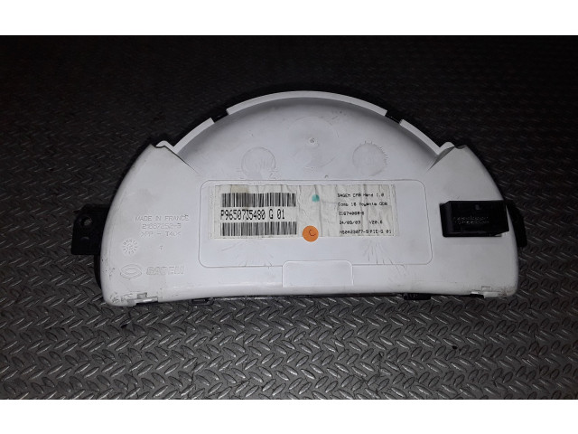 Панель приборов P9650735480G   Citroen C3       