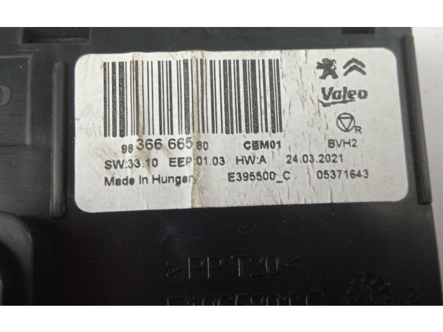 Блок управления 9836666580 Citroen Berlingo