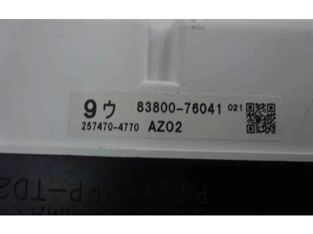 Přístrojová deska Lexus CT 200H 2012 83800-76041