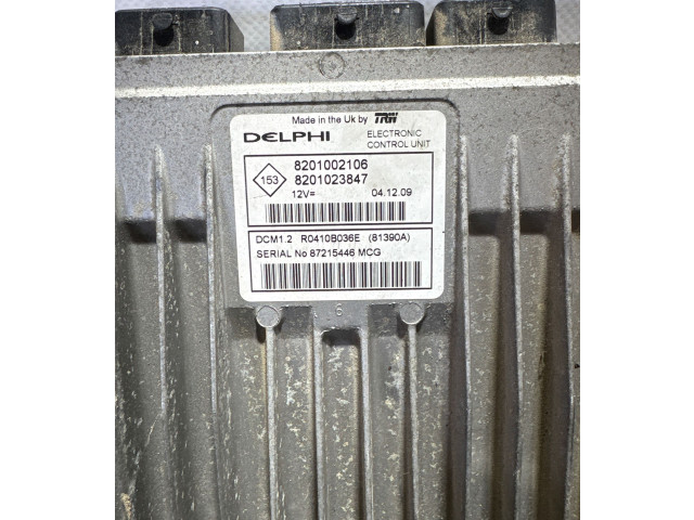 Комплект блоков управления 8201002106, R0410B036E   Dacia Sandero