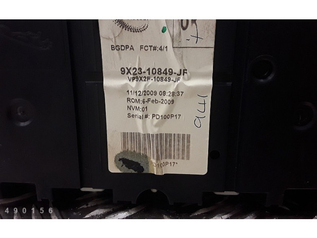 Панель приборов 6w8f10894a, 9x2310849jf Jaguar XF X250