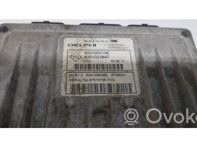 Блок управления двигателя 8201002106, 8201023847 Renault Megane II