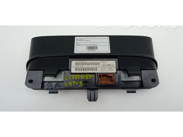 Дисплей 9801598680 Citroen C4 Cactus