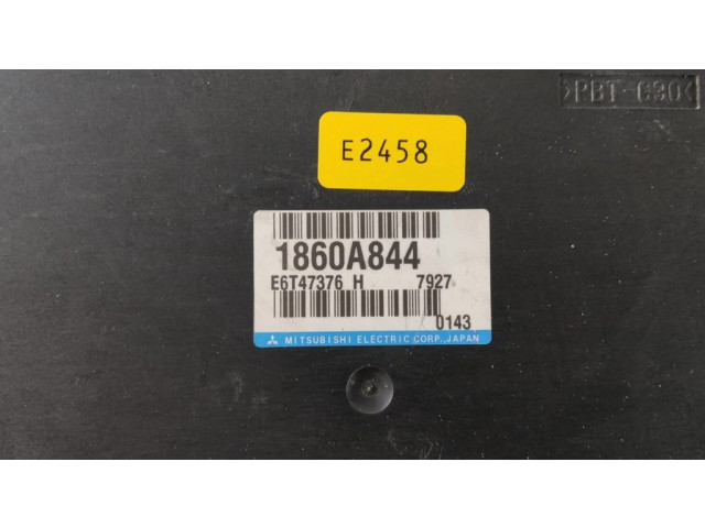 Блок управления двигателя 1860A844, E6T47376H Mitsubishi Outlander