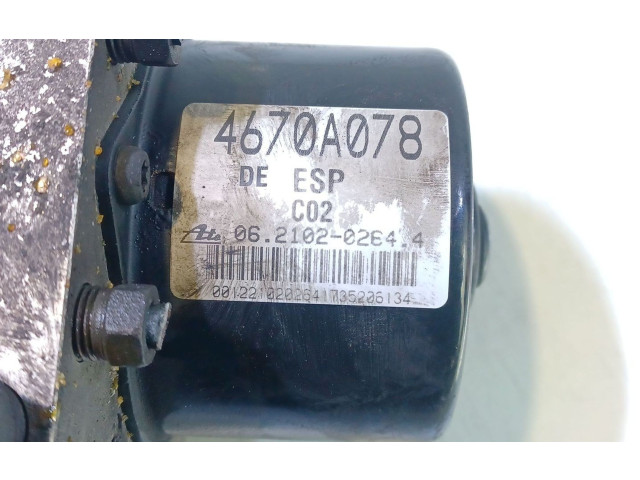 Блок АБС 4670A199, 4670a078 Mitsubishi Grandis - года