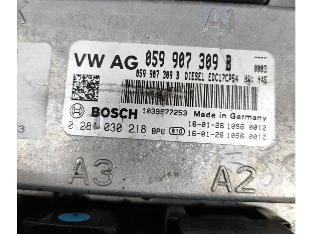 Zpětné zrcátko Audi Q7 4M 2016 059907309B, 0281030218