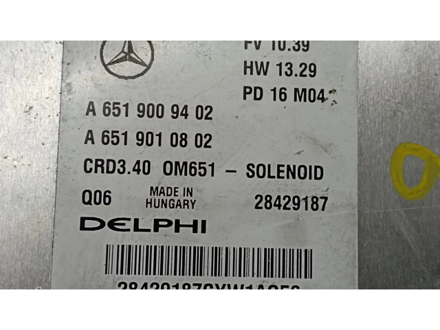 Řídící jednotka A6519009402 Mercedes-Benz A W176 2013