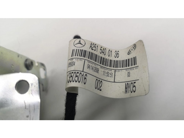 Подушка безопасности пассажира A2515400136   Mercedes-Benz ML W164